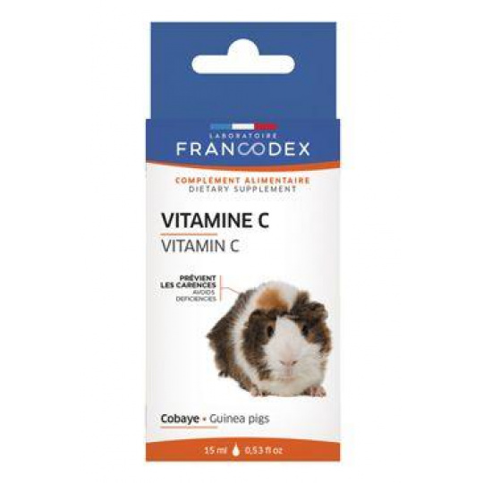 Francodex Vitamín C kvapky morča 15 ml Francodex Vitamín C kvapky morča 15 ml