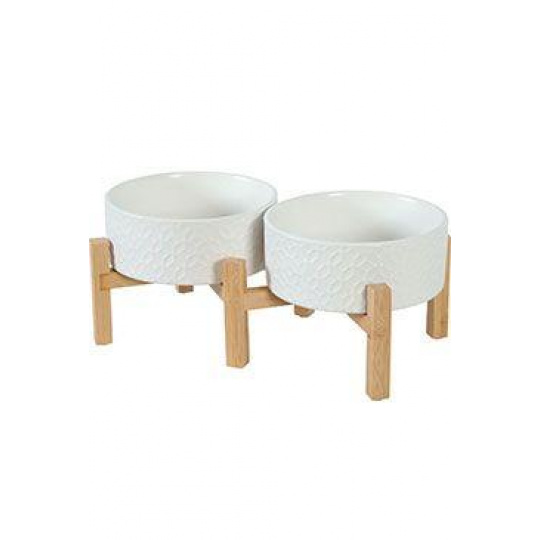 Miska keramická KERAMO DUO 1,4l biela Zolux Miska keramická KERAMO DUO 1,4l biela Zolux