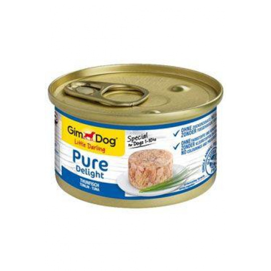 Gimdog Pure Delight konz. tuniak 85g Gimdog Pure Delight konz. tuniak 85g
