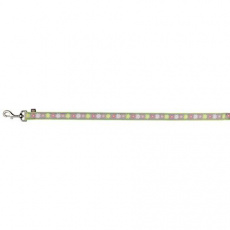 Vodítko Modern Art BLOOMS XS-S 1,20 m/15 mm zelené Vodítko Modern Art BLOOMS XS-S 1,20 m/15 mm zelené