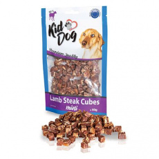 KIDDOG mini kostičky z jahňacieho mäsa 80 g KIDDOG mini kostičky z jahňacieho mäsa 80 g