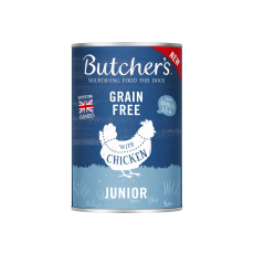 BUTCHER'S Original Junior Chicken Jelly - vlhké krmivo pro psy - 400g