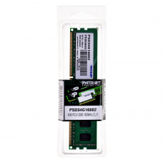 Patriot Memory 4GB PC3-12800 paměťový modul DDR3 1600 MHz