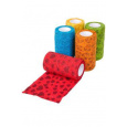 Elastická bandáž. Fun-Flex Care Inside 10cmx4,5m Mix10ks