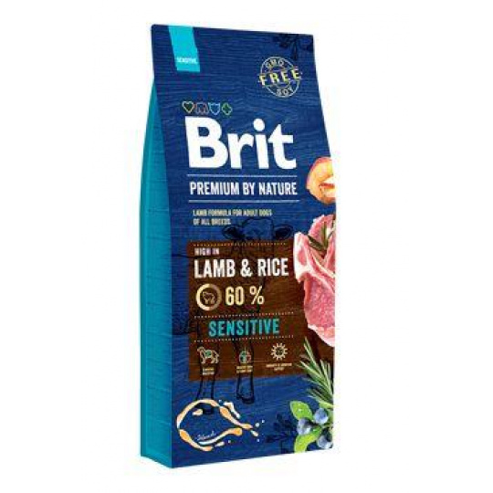 Brit Premium Dog by Nature Sensitive Lamb 15kg Brit Premium Dog by Nature Sensitive Lamb 15kg