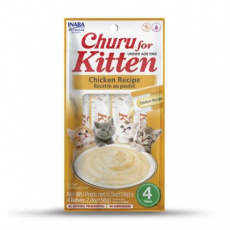 Pamlskok Inaba Churu Kitten cat Kura 4 tuby 56 g