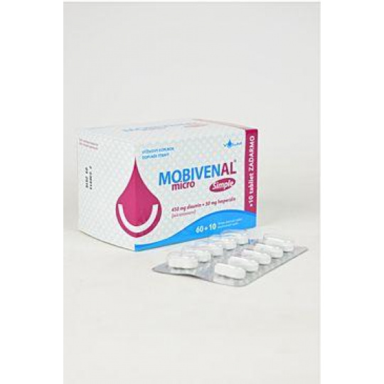 MOBIVENAL micro 60+10tbl zdarma