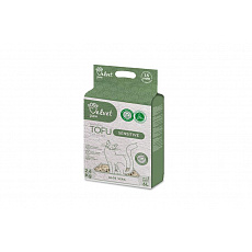 Podstielka pre citlivé mačky Velvet Paw Tofu s aloe vera esenciou 6 l