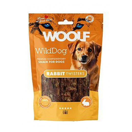 WOOLF WildDog poch. Twister Rabbit 100g