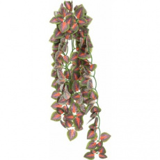 Závěsná terarijní rostlina,  20 x 50 cm, hedvábí