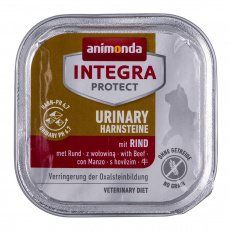 ANIMONDA Integra Protect Harnsteine Beef - mokré krmivo pro kočky - 100 g