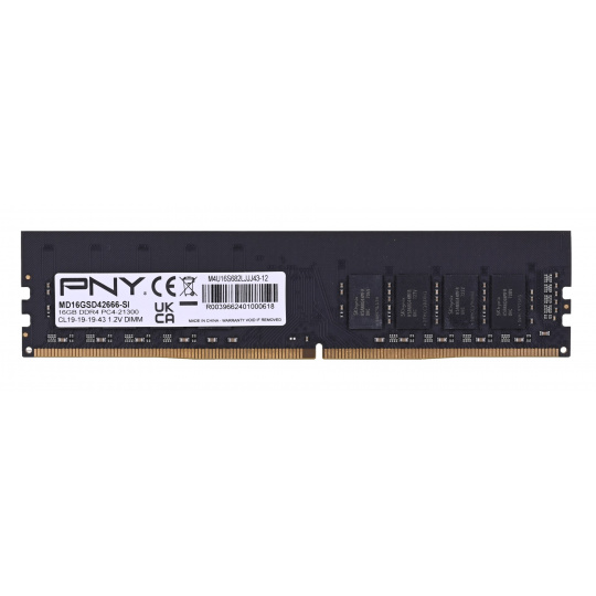 PAMĚŤ PNY DDR4 2666MHZ 1X16GB PERFORMANCE