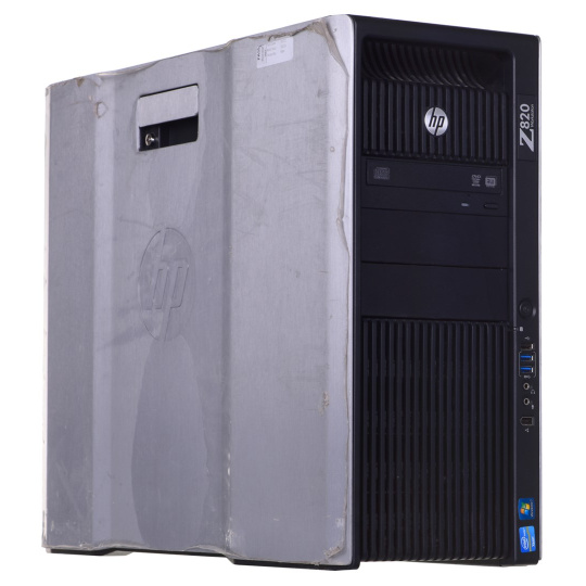 HP WorkStation Z820 2x(E5-2665 v2) RAM 128GB 500GB SSD DVDRW NVQ K5000 TOWER Win10pro Použité