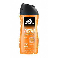 Adidas sprchový gél Power Booster 3v1 pre mužov 250ml