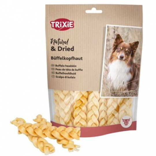 Buffalo Sculp, vrkoč z byvolej kože, 12 cm / 200 g