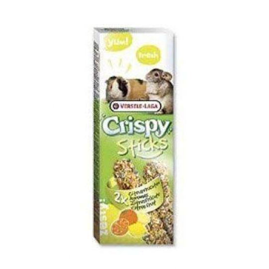 Pamlsok VL Crispy Sticks Guinea Pigs-Chinchillas Citrus Fruit- s citrusovým ovocím morča/činčila 2 ks 110 g Pamlsok VL Crispy Sticks Guinea Pigs-Chinchillas Citrus Fruit- s citrusovým ovocím morča/činčila 2 ks 110 g