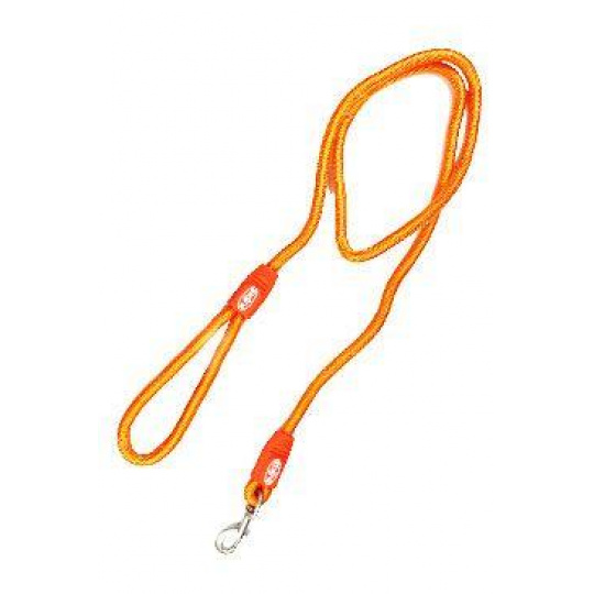 Vodítko BUSTER Reflective lanové 120cm/13mm oranžové Vodítko BUSTER Reflective lanové 120cm/13mm oranžové