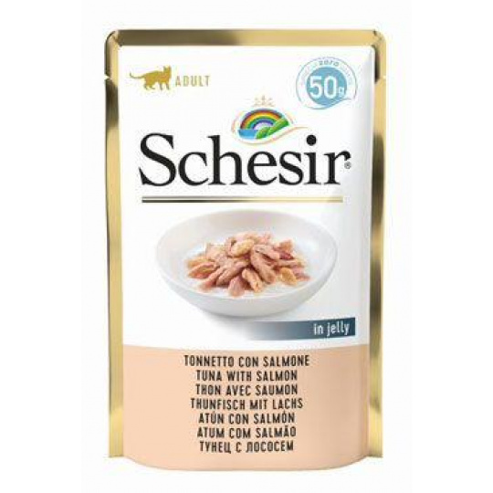 Schesir Cat kapsička Adult tuniak/losos 50g