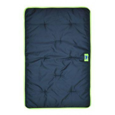 Vankúš JOLLY 100 čierny+zelený lem FP 1ks