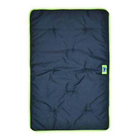 Vankúš JOLLY 100 čierny+zelený lem FP 1ks Vankúš JOLLY 100 čierny+zelený lem FP 1ks