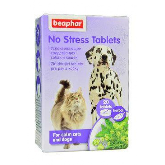 Beaphar No Stress Tablety pre psy a mačky 20ks Beaphar No Stress Tablety pre psy a mačky 20ks