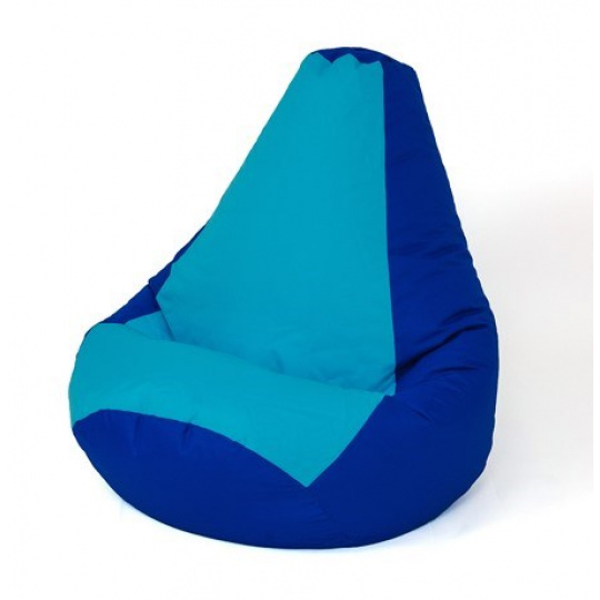 Sako taška pouffe Pear blue XL 130 x 90 cm