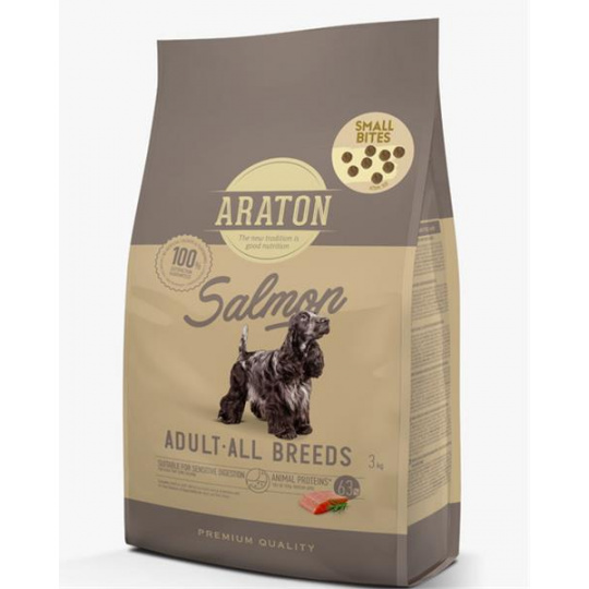 ARATON dog adult all breed losos small 3 kg