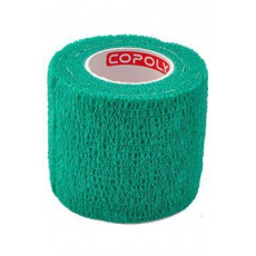 Elastická bandáž. CoPoly 5cm x 4,5m zelená Elastická bandáž. CoPoly 5cm x 4,5m zelená