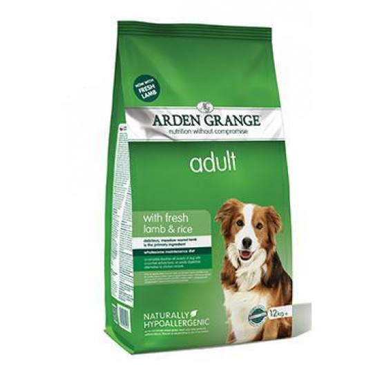 Arden Grange Dog Adult s čerstvým jahňacím a ryžou 12kg Arden Grange Dog Adult s čerstvým jahňacím a ryžou 12kg