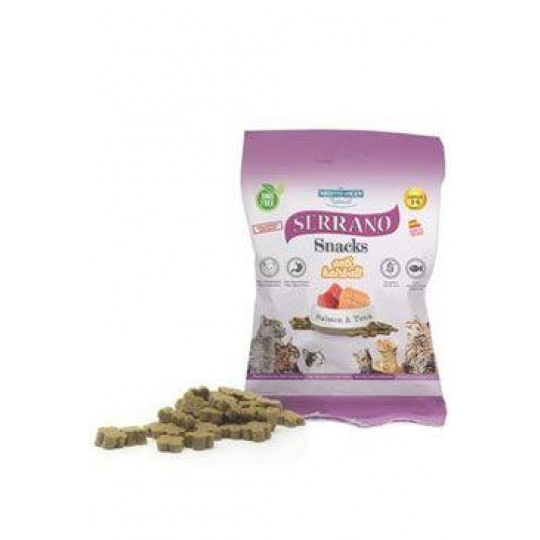 Serrano Snack for Cat-Salmon&Tuna-AntiHairball 50g Serrano Snack for Cat-Salmon&Tuna-AntiHairball 50g