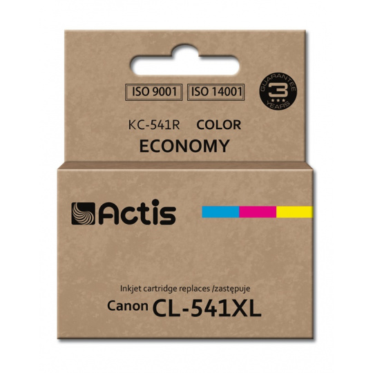 Actis Inkoust KC-541R (náhrada za Canon CL-541XL; standardní; 18 ml; barevný)