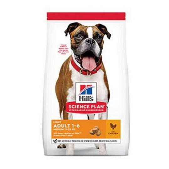 Hill's Can. SP Light Adult Medium Chicken 14kg Hill's Can. SP Light Adult Medium Chicken 14kg