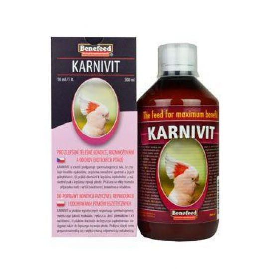 Karnivit pre exoty 500ml