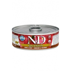 N&D CAT QUINOA Adult Venison & Coconut 80g N&D CAT QUINOA Adult Venison & Coconut 80g