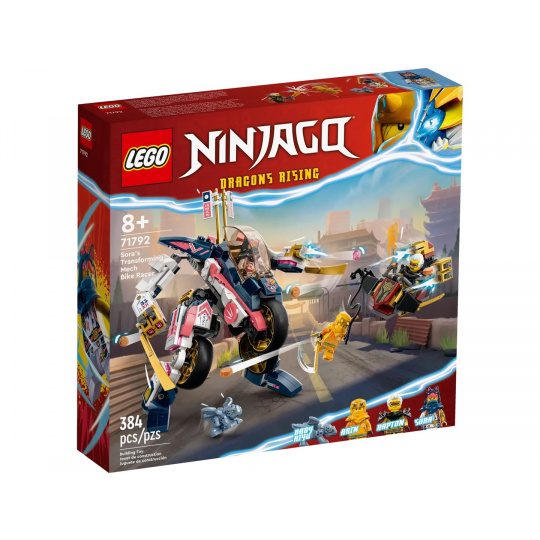 LEGO NINJAGO 71792 SOŘIN TRANSFORMUJÍCÍ SE MECH BIKE RACER