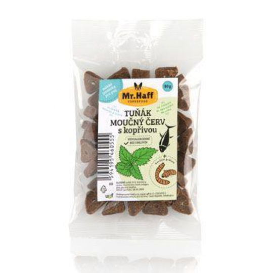 UGF maškrta Mr. Haff múčny červ, tuniak a žihľava 80g