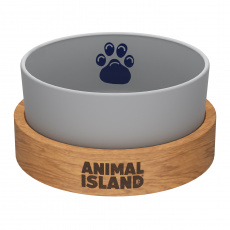 Animal Island Miska dla psa Cool Gray roz.S 900ml