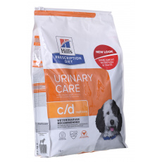 HILL'S PRESCRIPTION DIET Canine Urinary Care c/d Multicare Suché krmivo pro psy Kuřecí maso 1,5 kg