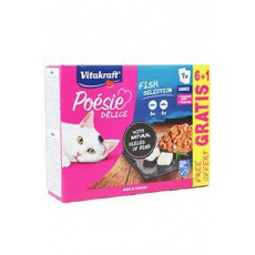Vitakraft Cat Poésie Délice Multipack rybie 6x85g Vitakraft Cat Poésie Délice Multipack rybie 6x85g