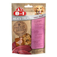 Pochúťka 8in1 Meaty Treats FD Duck 50g