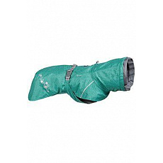 Obleček Hurtta Monsoon coat II pávia zeleň 35