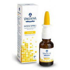 Vincentka nosový sprej JUNIOR 25ml Vincentka nosový sprej JUNIOR 25ml