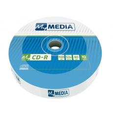 My Media CD-R 700 MB Wrap 10 kusů