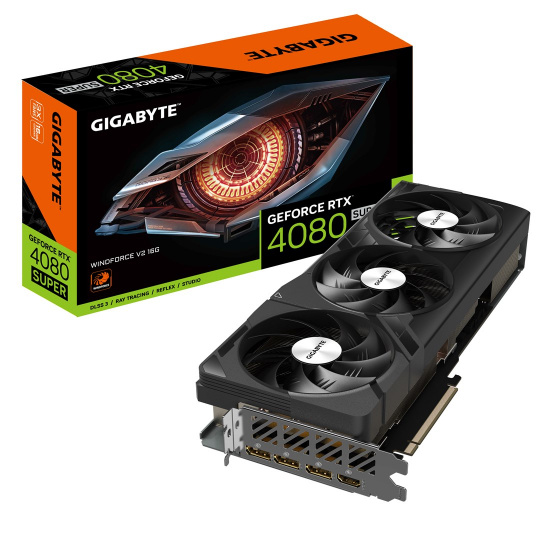 GIGABYTE GeForce RTX 4080 SUPER WINDFORCE V2 16G NVIDIA 16 GB GDDR6X