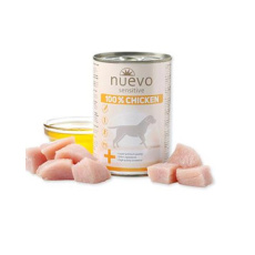 NUEVO dog Sensitive 100% Chicken bal. 6 x 400 g konzerva