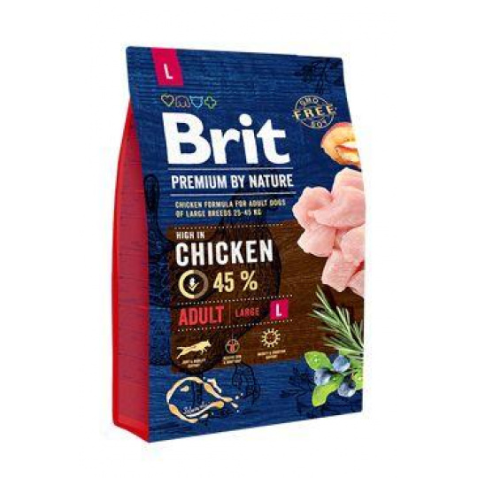 Brit Premium Dog by Nature Adult L 3kg Brit Premium Dog by Nature Adult L 3kg