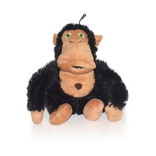 Hračka pes Crazy monkey čierna 36cm