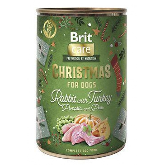 Brit Care Dog Christmas Rabbit konz. 400g