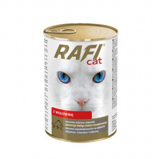 DOLINA NOTECI Rafi Cat s hovězím masem - vlhké krmivo pro kočky - 415g