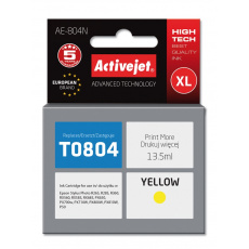 Activejet Inkoust AE-804N (náhrada za Epson T0804; Supreme; 13,5 ml; žlutý)